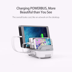 ORICO DUK-10P 120W 10 USB Ports Smart Charging Station with Phone & Tablet Stand, EU Plug, EU Plug(Black), EU Plug(White), US Plug(White), US Plug(Black), UK Plug(Black), UK Plug(White), AU Plug(Black), AU Plug(White)