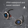 AWEI T1 Sports Headset IPX4 Waterproof Wireless Bluetooth V4.2 Stereo Earphone, Support TWS, T1