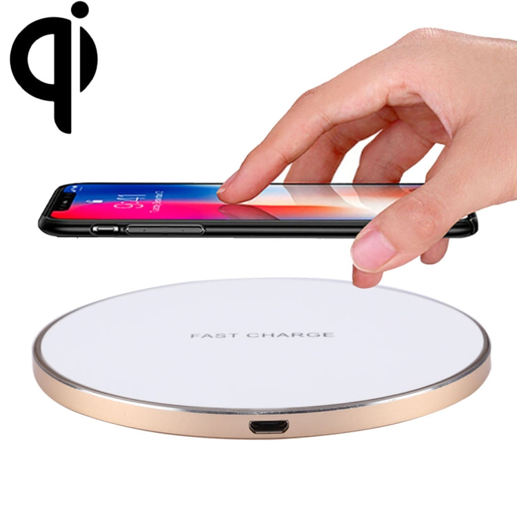 Q21 Fast Charging Wireless Charger Station with Indicator Light, Q21 White, Q21 Gold, Q21 Red