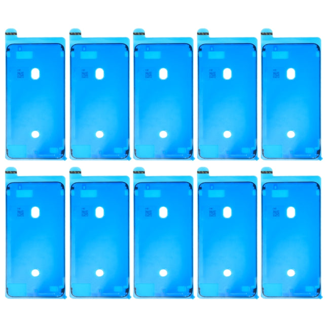 10 PCS LCD Frame Bezel Waterproof Adhesive Stickers for iPhone 8 Plus, 10 PCS for iPhone 8P Black, 10 PCS for iPhone 8P White