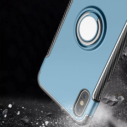 For iPhone XS Max Magnetic 360 Degrees Rotation Ring Armor Protective Case, For XS Max