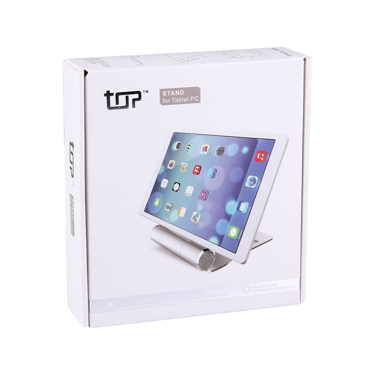 Portable Adjustable Foldable CNC Aluminium Alloy Desktop Tablet Holder Stand for iPad & iPhone & Tablet