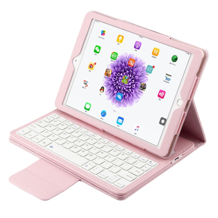 For iPad Pro 9.7 / 9.7 inch 2017 / 9.7 2018 / Air / Air 2 IP071 Separable ABS Smart Bluetooth Keyboard + Litchi Texture Horizontal Flip Leather Tablet Case, For iPad Pro 9.7 inch, For iPad Pro 9.7 / 9.7 inch 2017 / 9.7 2018 / Air / Air 2