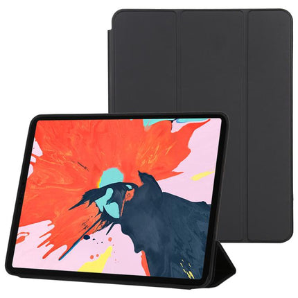 Horizontal Flip Solid Color Leather Case for iPad Pro 12.9 inch (2018), with Three-folding Holder & Wake-up / Sleep Function, For iPad Pro 12.9 inch (2018)
