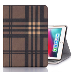 Plaid Texture Horizontal Flip PU Leather Case for iPad Air 13 2024 / iPad Pro 12.9 inch (2018), with Holder & Card Slots & Wallet, For iPad Air 13 2024 / iPad Pro 12.9 inch (2018)