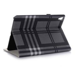 Plaid Texture Horizontal Flip PU Leather Case for iPad Air 13 2024 / iPad Pro 12.9 inch (2018), with Holder & Card Slots & Wallet, For iPad Air 13 2024 / iPad Pro 12.9 inch (2018)