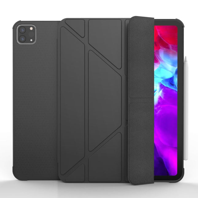 Multi-folding TPU Leather Tablet Case for iPad Pro 11 2022 / 2021 / 2020 / 2018, For iPad Pro 11 2022 / 2021 / 2020 / 2019, For iPad Pro 11 2022 / 2021 / 2020 / 2018, For iPad Pro 11 2022 / 2021 / 2020 / 2022, For iPad Pro 11 2022 / 2021 / 2020 / 2020
