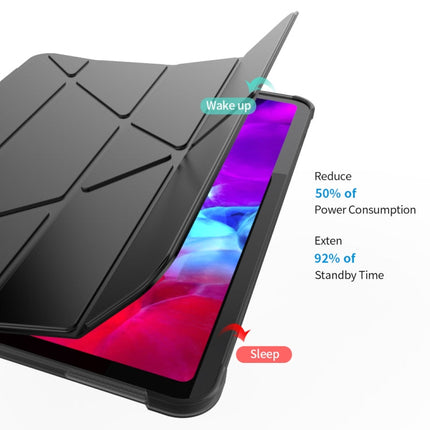 Multi-folding TPU Leather Tablet Case for iPad Pro 11 2022 / 2021 / 2020 / 2018, For iPad Pro 11 2022 / 2021 / 2020 / 2018, For iPad Pro 11 2022 / 2021 / 2020 / 2022, For iPad Pro 11 2022 / 2021 / 2020 / 2020, For iPad Pro 11 2022 / 2021 / 2020 / 2019