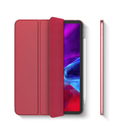 Horizontal Flip Ultra-thin Double-sided Clip Magnetic PU Leather Case for iPad Pro 12.9 2022 / 2021 / 2020 / 2018, with Three-folding Holder & Sleep / Wake-up Function, For iPad Pro 12.9 2022 / 2021 / 2020 / 2018