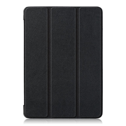 Custer Texture Horizontal Flip Leather Case for  iPad Air 2019 10.5 inch, with Three-folding Holder & Sleep / Wake-up Function
