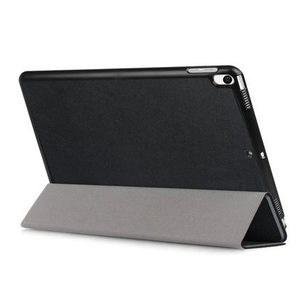 Custer Texture Horizontal Flip Leather Case for  iPad Air 2019 10.5 inch, with Three-folding Holder & Sleep / Wake-up Function, For iPad Air 2019 10.5 inch