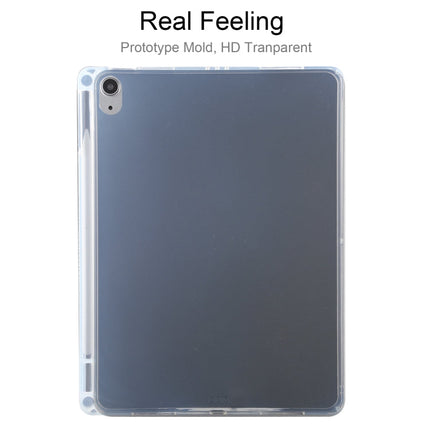 0.75mm Transparent TPU Protective Case with Pen Slot For iPad Air 2022 / 2020 10.9 / iPad Pro 11 2018, For iPad Air 2022 / 2020 10.9