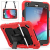 Shockproof Colorful Silica Gel + PC Protective Case for iPad Mini 2019 / Mini 4, with Holder & Shoulder Strap & Hand Strap & Pen Slot, For iPad Mini 2019 / Mini 4