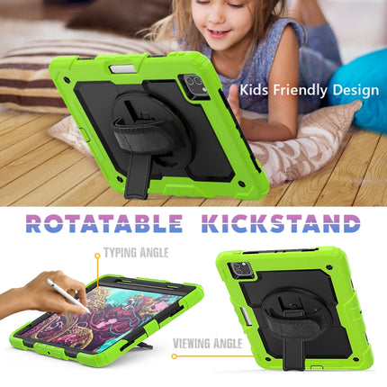 For iPad Pro 11 inch (2018) / Pro 11 inch (2020) Shockproof Colorful Silica Gel + PC Protective Tablet Case with Holder & Shoulder Strap & Hand Strap & Pen Slot, For iPad Pro 11 inch (2018)