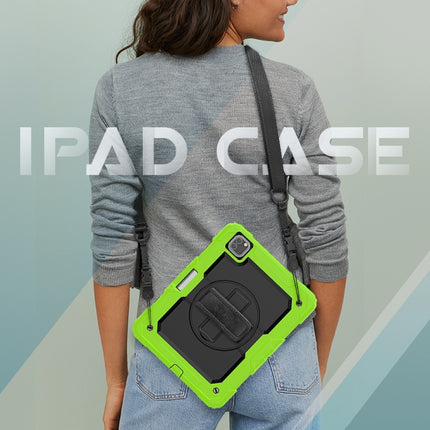 For iPad Pro 11 inch (2018) / Pro 11 inch (2020) Shockproof Colorful Silica Gel + PC Protective Tablet Case with Holder & Shoulder Strap & Hand Strap & Pen Slot, For iPad Pro 11 inch (2018)