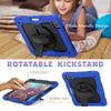 For iPad Pro 11 inch (2018) / Pro 11 inch (2020) Shockproof Colorful Silica Gel + PC Protective Tablet Case with Holder & Shoulder Strap & Hand Strap & Pen Slot, For iPad Pro 11 inch (2018)