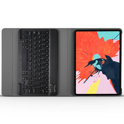 A11 Bluetooth 3.0 Ultra-thin ABS Detachable Bluetooth Keyboard Leather Tablet Case with Holder for iPad Pro 11 2022 / 2021 / Air 5 / Air 4, For iPad Pro 11 2022 / 2021 / Air 5 / Air 4