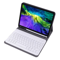 A11B Bluetooth 3.0 Ultra-thin ABS Detachable Bluetooth Keyboard Leather Tablet Case with Holder & Pen Slot for iPad Pro 11 2022 / 2021 / Air 5 / Air 4, For iPad Pro 11 2022 / 2021 / Air 5 / Air 4