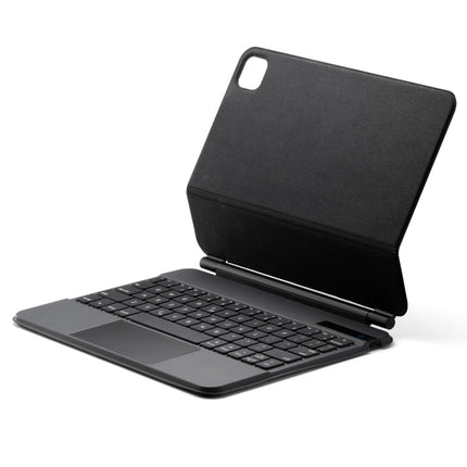 P109 Pro Ultra-thin Detachable Bluetooth Keyboard Leather Tablet Case with Touchpad & White Backlight for iPad Pro 11 inch 2021 / 2020 / 2018 & iPad Air 2020 10.9, P109 Pro