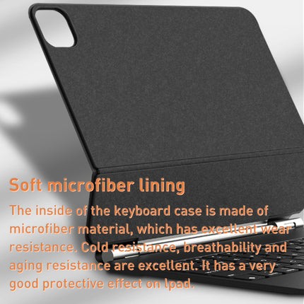 T89 Magic Suspended Bluetooth Keyboard Leather Case For iPad Pro 11 2022 / 2021 / 2020 / 2018, For iPad Pro 12.9 2022 / 2021 / 2020 / 2018