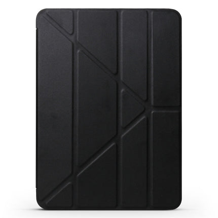 Millet Texture PU+ Silica Gel Full Coverage Leather Case for iPad Air (2019) / iPad Pro 10.5 inch, with Multi-folding Holder, For iPad Air (2019)