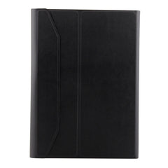 FT2068D For iPad Air 2 & Air 1 / Pro 9.7 inch & 2017 iPad & 2018 iPad Backlight Version Lambskin Texture Detachable Tempered Glass Bluetooth Keyboard Leather Tablet Case with Pen Slot & Stand Function
