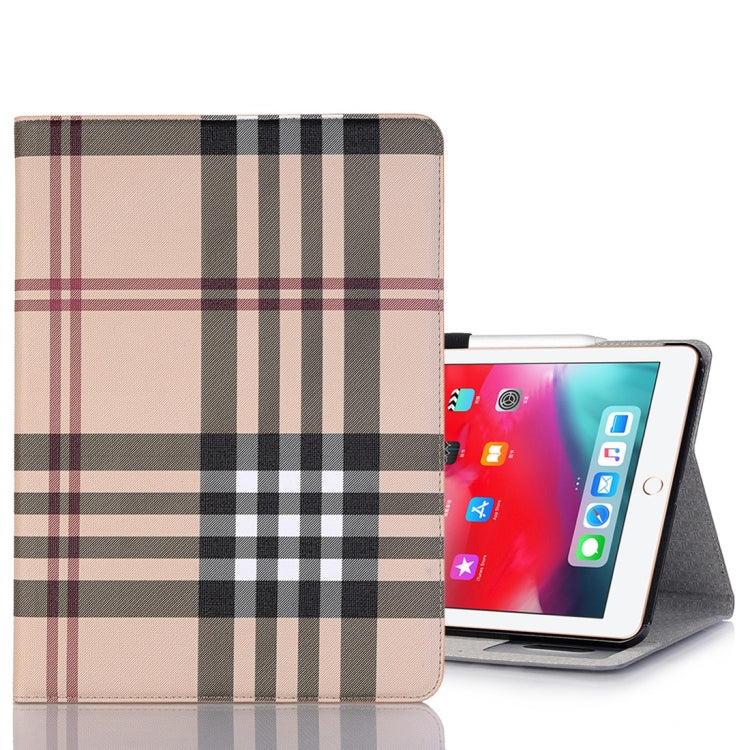 Plaid Texture Horizontal Flip PU Leather Case for iPad Air 11 2024 / iPad Pro 11 inch (2018), with Holder & Card Slots & Wallet, For iPad Air 11 2024 / iPad Pro 11 inch (2018)