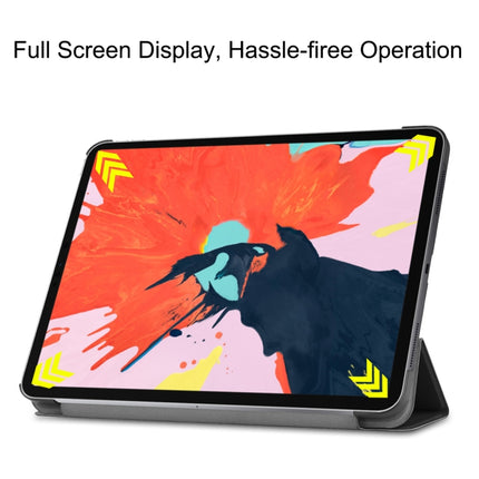 Custer Texture Horizontal Flip PU Leather Case for iPad Air 13 2024 / iPad Pro 12.9 inch (2018), with Three-folding Holder & Sleep / Wake-up Function, For iPad Air 13 2024 / iPad Pro 12.9 inch (2018)