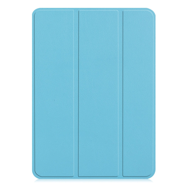 Custer Texture Horizontal Flip PU Leather Case for iPad Air 13 2024 / iPad Pro 12.9 inch (2018), with Three-folding Holder & Sleep / Wake-up Function, For iPad Air 13 2024 / iPad Pro 12.9 inch (2018)