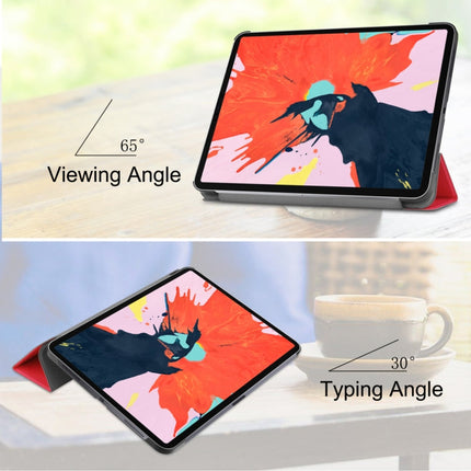 Custer Texture Horizontal Flip PU Leather Case for iPad Air 13 2024 / iPad Pro 12.9 inch (2018), with Three-folding Holder & Sleep / Wake-up Function, For iPad Air 13 2024 / iPad Pro 12.9 inch (2018)