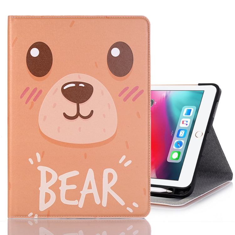 Bear Pattern Horizontal Flip Leather Case for iPad Air 11 2024 / iPad Pro 11 inch (2018),with Card Slots & Holder & Wallet & Photo Frame & Pen slot, For iPad Air 11 2024 / iPad Pro 11 inch (2018)