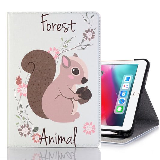 Squirrel Pattern Horizontal Flip Leather Case for iPad Air 11 2024 / iPad Pro 11 inch (2018),with Card Slots & Holder & Wallet & Photo Frame & Pen slot, For iPad Air 11 2024 / iPad Pro 11 inch (2018)