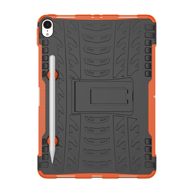 Tire Texture TPU+PC Shockproof Case for iPad Pro 11 inch (2018), with Holder & Pen Slot, For iPad Pro 11 inch (2018)