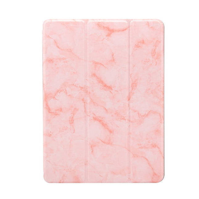 Marble Texture Pattern Horizontal Flip Leather Case for iPad Air 2019 10.5 inch, with Three-folding Holder & Pen Slot & Sleep / Wake-up Function