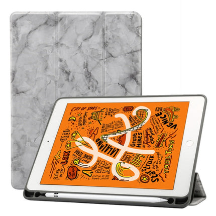 Marble Texture Pattern Horizontal Flip Leather Case for iPad Air 2019 10.5 inch, with Three-folding Holder & Pen Slot & Sleep / Wake-up Function
