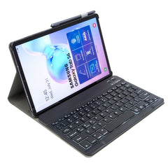 ST 860S For Samsung Galaxy Tab S6 10.5 inch T860 / T865 Detachable Backlight Bluetooth Keyboard Tablet Case with Stand & Pen Slot Function, Black, Gold, Blue, Rose Gold