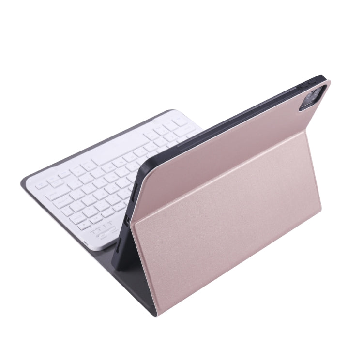 A11B 2020 Ultra-thin ABS Detachable Bluetooth Keyboard Tablet Case for iPad Pro 11 inch (2020), with Pen Slot & Holder, For iPad Pro 11 inch (2020)