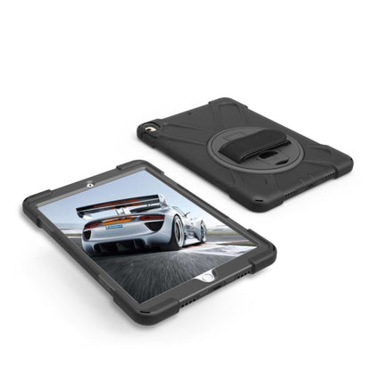 For iPad Pro 10.5 inch 360 Degree Rotation PC + Silicone Protective Case with Holder & Hand-strap, For iPad Pro 10.5 inch