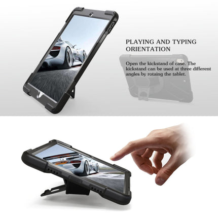 For iPad Pro 10.5 inch 360 Degree Rotation PC + Silicone Protective Case with Holder & Hand-strap, For iPad Pro 10.5 inch