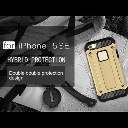 Tough Armor TPU + PC Combination Case for iPhone SE & 5 & 5s