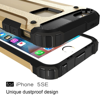 Tough Armor TPU + PC Combination Case for iPhone SE & 5 & 5s