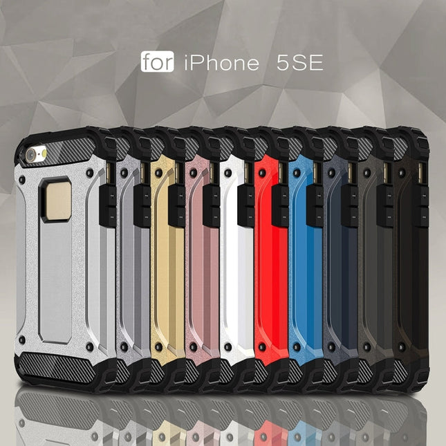 Tough Armor TPU + PC Combination Case for iPhone SE & 5 & 5s
