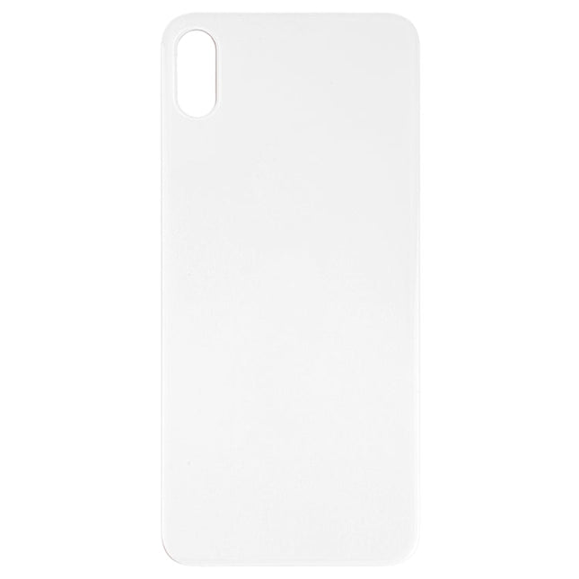 Easy Replacement Big Camera Hole Glass Back Battery Cover with Adhesive for iPhone X