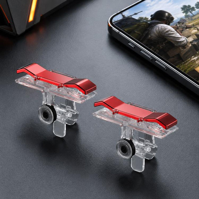E9 Electroplating Design Press Eat Chicken Mobile Phone Trigger Shooting Controller Button Handle, E9 Electroplating