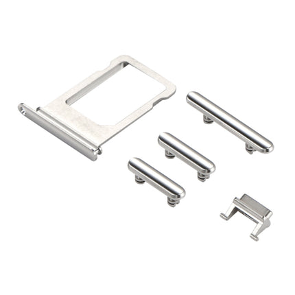 Card Tray + Volume Control Key + Power Button + Mute Switch Vibrator Key for iPhone X, For iPhone X