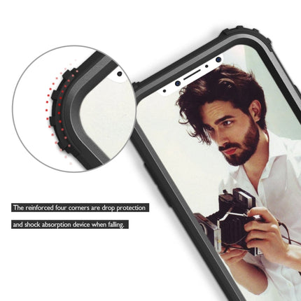 For iPhone X / XS Diamond Series Electroplating PC +  Silicone Protective Case, For iPhone X