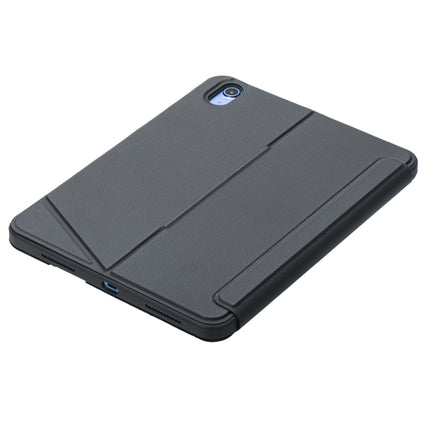 T10-AS For iPad 11 2025 / iPad 10th Gen 10.9 2022 Touch Backlight Split Type Bluetooth Keyboard Leather Case, T10-A
