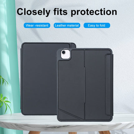 T11-AS For iPad Air 11 2025 / Air 5 / 4 10.9 / Pro 11 2022&2021&2020&2018 Touch Backlight Split Type Bluetooth Keyboard Leather Case, T11-AS