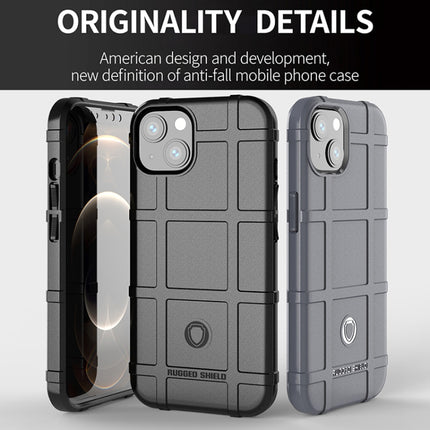 For iPhone 13 Rugged Shield Full Coverage Shockproof TPU Case