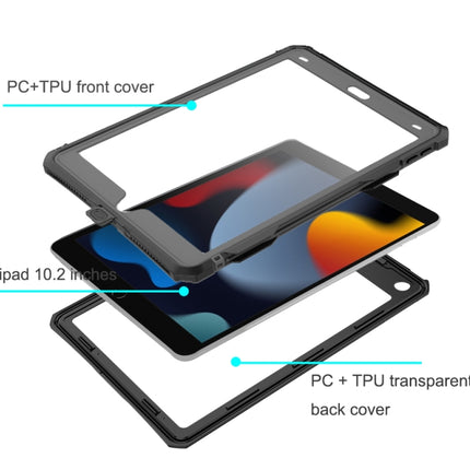 For iPad 10.2 2021 RedPepper Shockproof Waterproof PC + PET + TPU Tablet Protective Case, For iPad 10.2 2021